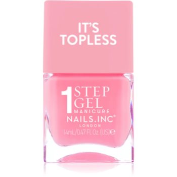 Nails Inc. It’s Topless lac de unghii sub forma de gel pentru un efect de lunga durata - imagine 2